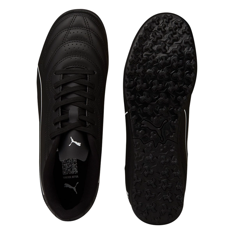 PUMA FÚTBOL ZAPATILLAS NIÑO PUMA FÚTBOL PASTO SINTÉTICO NEGRO CLASSICO TT - 6