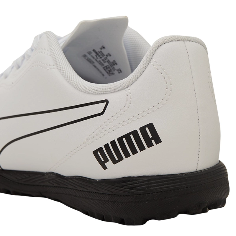 PUMA FÚTBOL ZAPATILLAS NIÑO PUMA FÚTBOL PASTO SINTÉTICO BLANCO CLASSICO TT - 5
