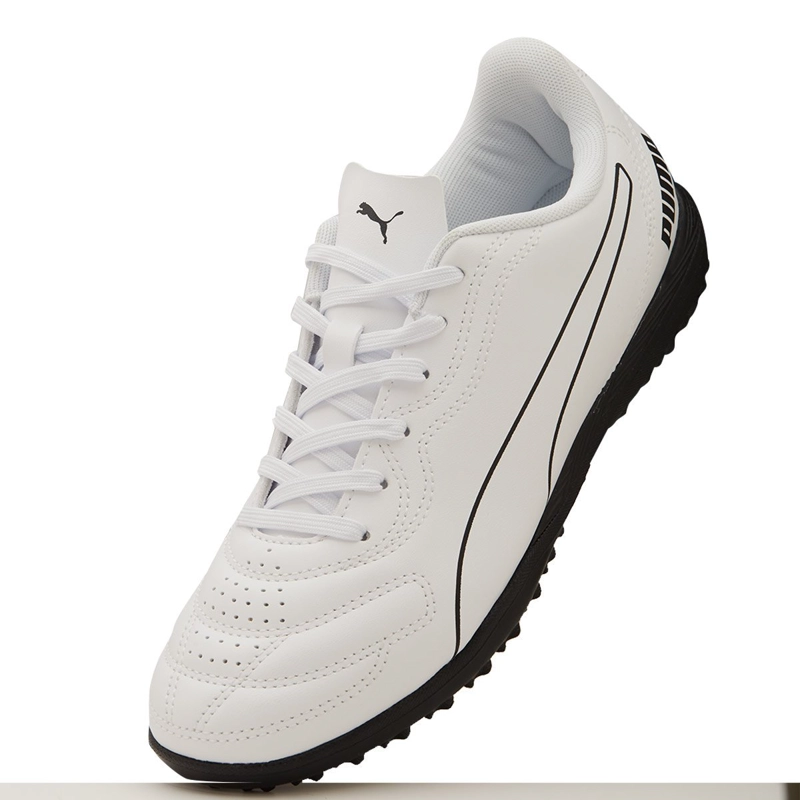 PUMA FÚTBOL ZAPATILLAS NIÑO PUMA FÚTBOL PASTO SINTÉTICO BLANCO CLASSICO TT - 1