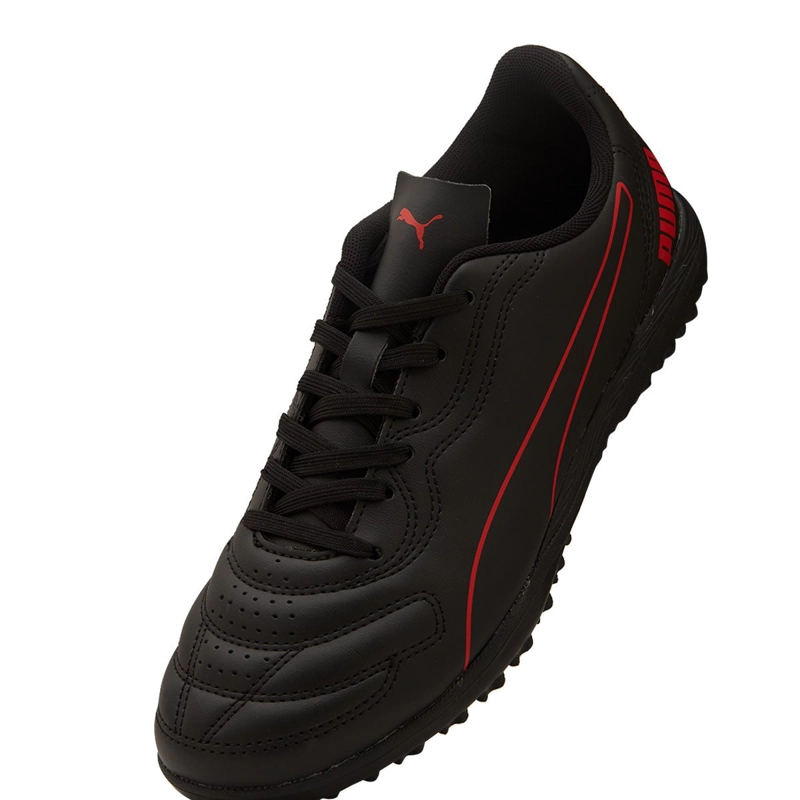 PUMA FÚTBOL ZAPATILLAS NIÑO PUMA FÚTBOL PASTO SINTÉTICO NEGRO CLASSICO TT - 1