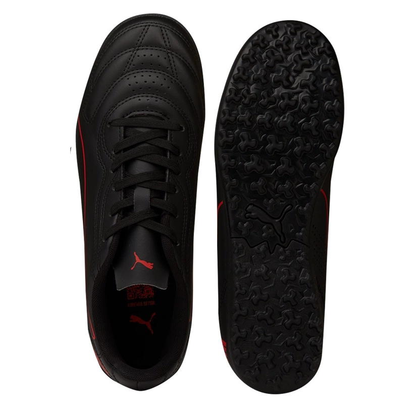 PUMA FÚTBOL ZAPATILLAS NIÑO PUMA FÚTBOL PASTO SINTÉTICO NEGRO CLASSICO TT - 6