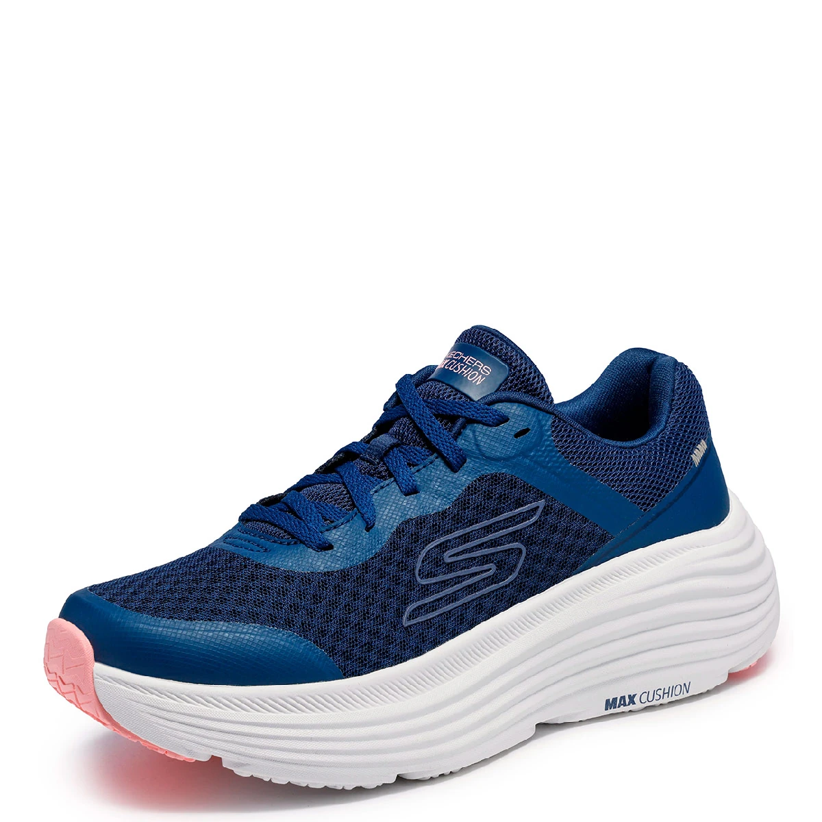 ZAPATILLAS MUJER SKECHERS RUNNING AZUL MAX CUSHIONING ENDEAVOUR - 4
