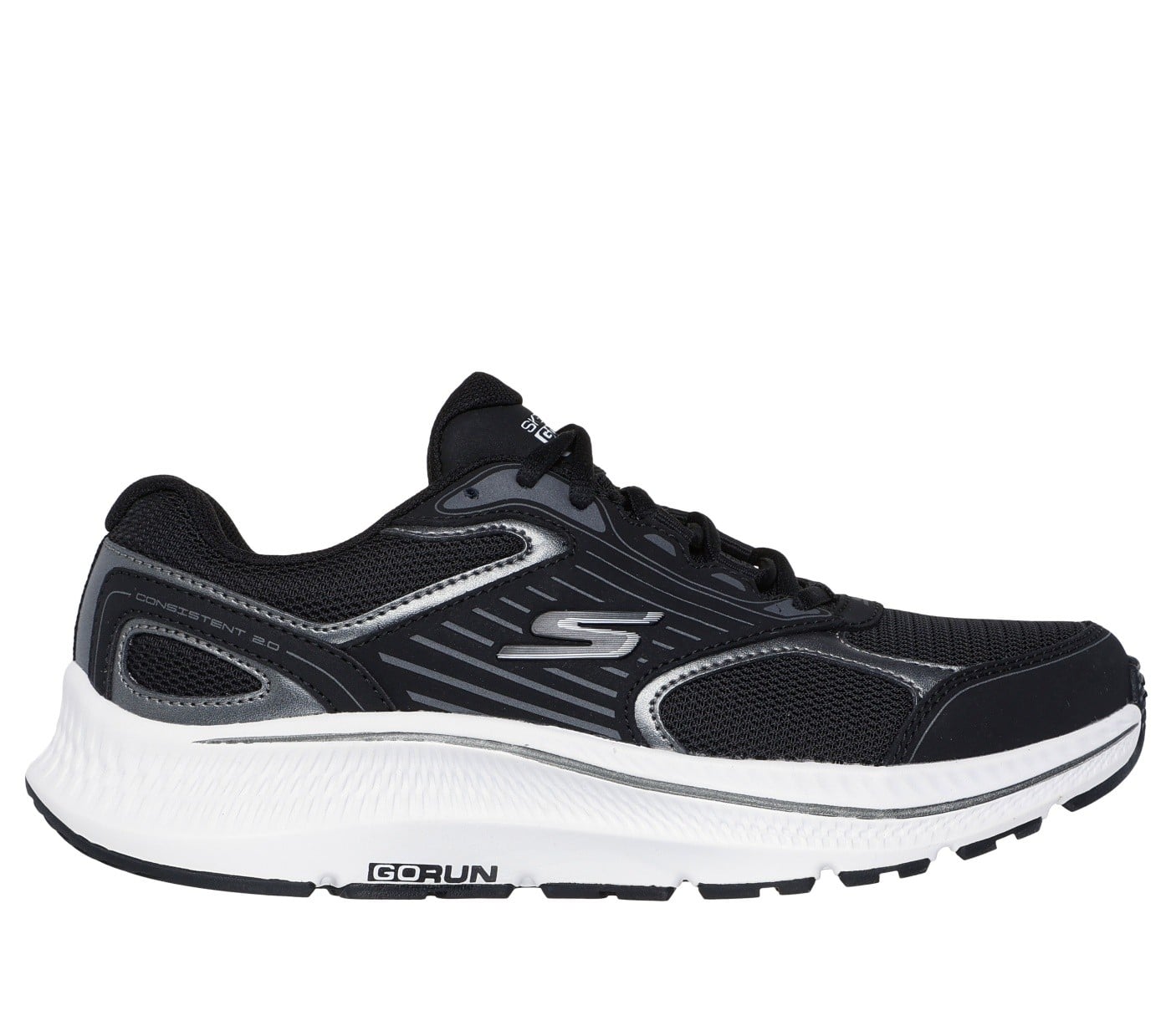 ZAPATILLAS MUJER SKECHERS TODA ACTIVIDAD NEGRO GO RUN CONSISTENT 2.0 - 2