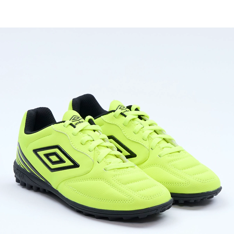 ZAPATILLAS NIÑO UMBRO FÚTBOL PASTO SINTÉTICO AMARILLO CLASSICO XIII TF - 5