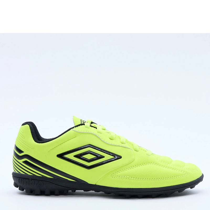 ZAPATILLAS NIÑO UMBRO FÚTBOL PASTO SINTÉTICO AMARILLO CLASSICO XIII TF - 1