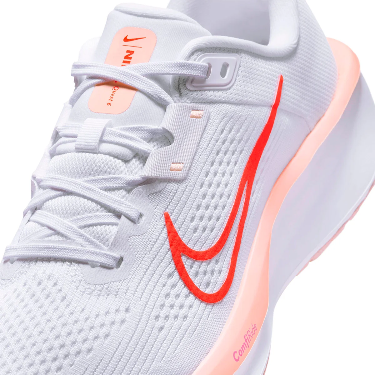 ZAPATILLAS MUJER NIKE RUNNING BLANCO QUEST 6 - 4