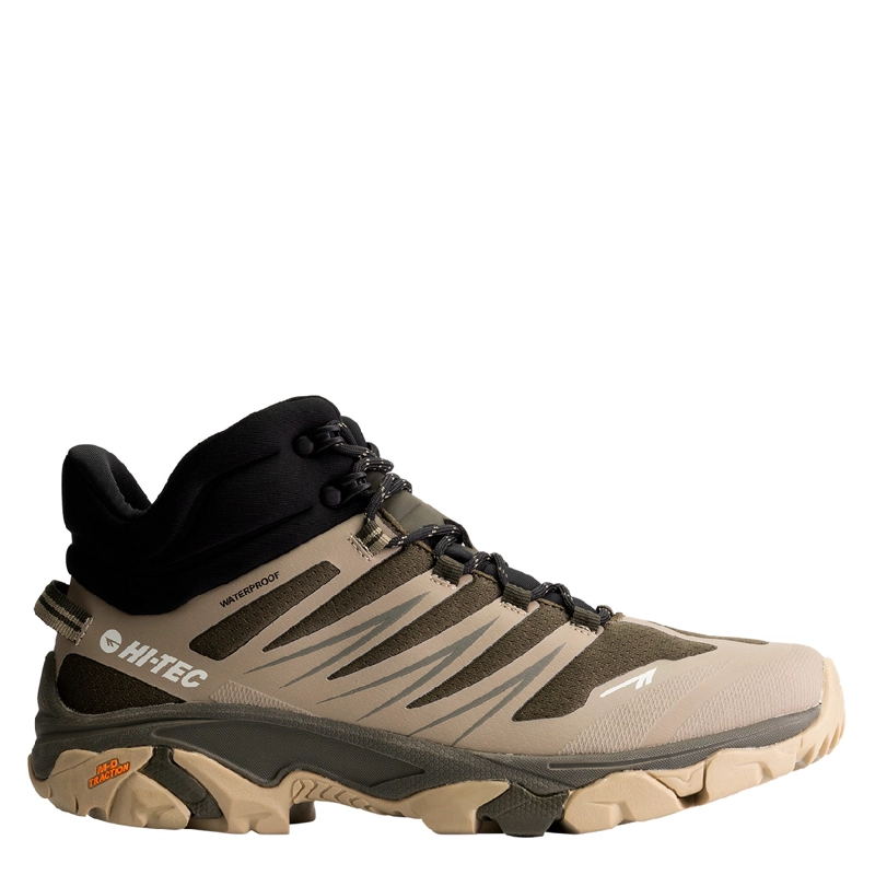 BOTINES HOMBRE HI-TEC OUTDOOR VERDE TARANTULA LTE MID - 1