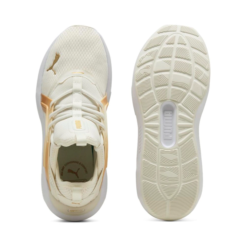 ZAPATILLAS MUJER PUMA RUNNING CREMA SOFTRIDE ENZO 5 METALLIC - 6