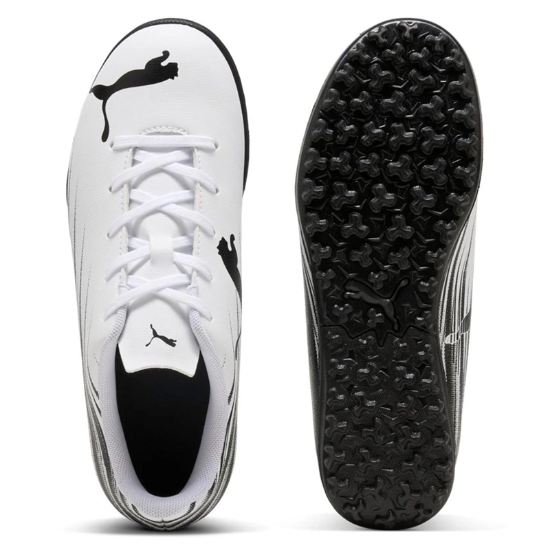 ZAPATILLAS NIÑO PUMA FÚTBOL PASTO SINTÉTICO BLANCO ATTACANTO II TT - 3