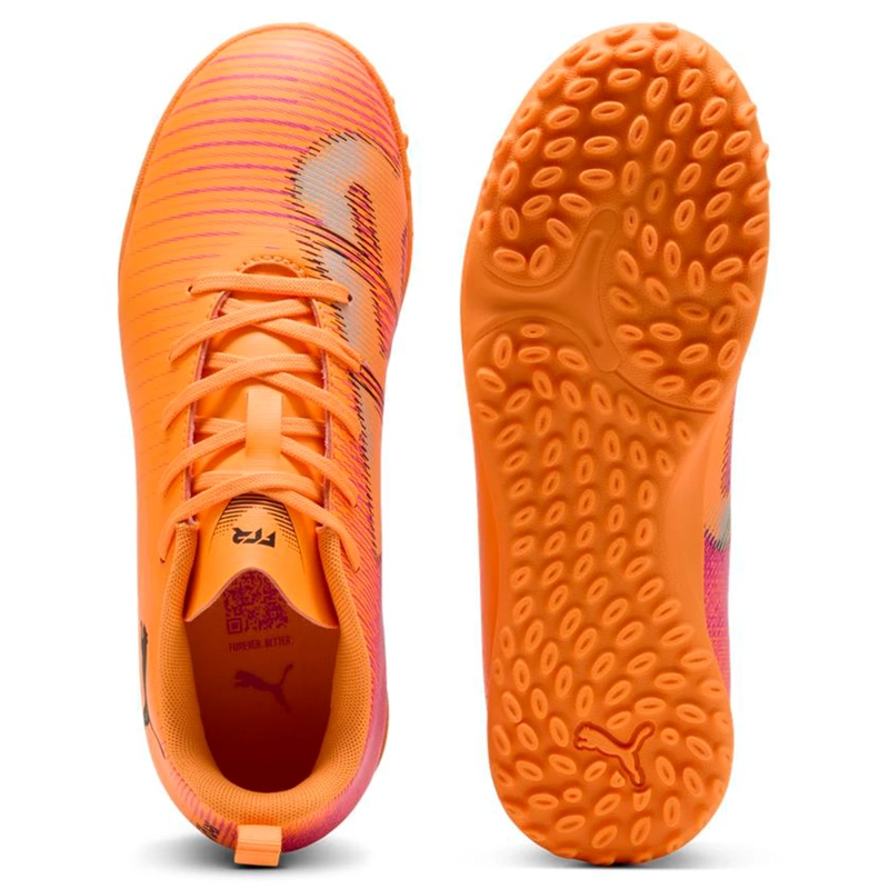 ZAPATILLAS NIÑO PUMA FÚTBOL PASTO SINTÉTICO AZUL FUTURE 8 PLAY TT - 4