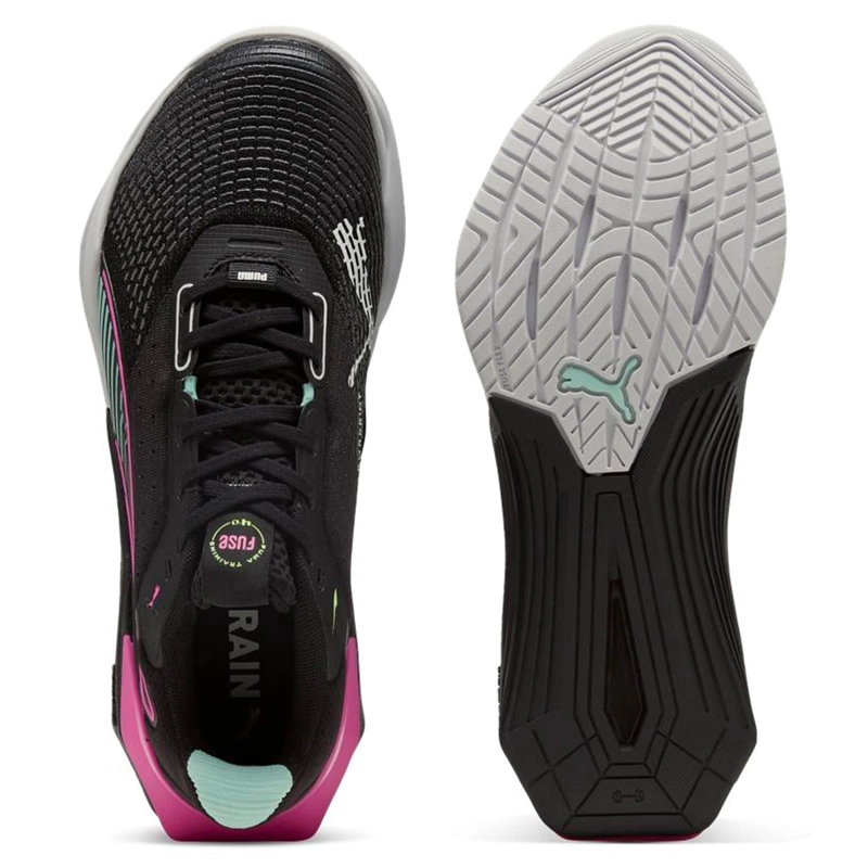 ZAPATILLAS MUJER PUMA RUNNING NEGRO FUSE 4.0 - 4