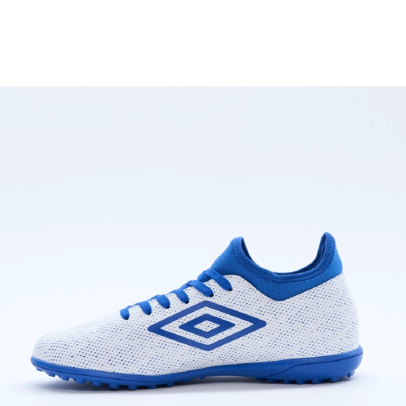 ZAPATILLAS HOMBRE UMBRO FÚTBOL PASTO SINTÉTICO BLANCO VELOCE LT IV TF - 3