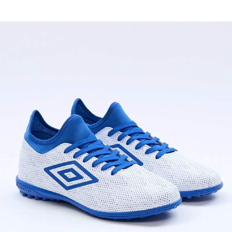 ZAPATILLAS HOMBRE UMBRO FÚTBOL PASTO SINTÉTICO BLANCO VELOCE LT IV TF - 5