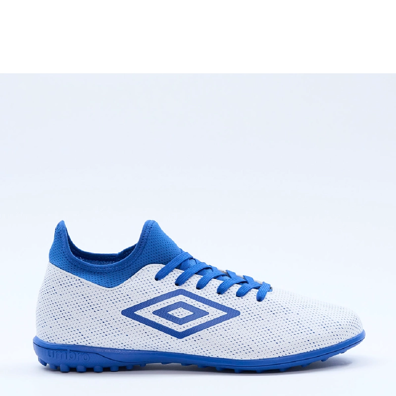 ZAPATILLAS HOMBRE UMBRO FÚTBOL PASTO SINTÉTICO BLANCO VELOCE LT IV TF - 1