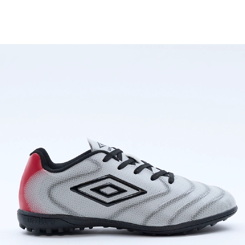 ZAPATILLAS NIÑO UMBRO FÚTBOL PASTO SINTÉTICO GRIS TOCCARE V TF - 1