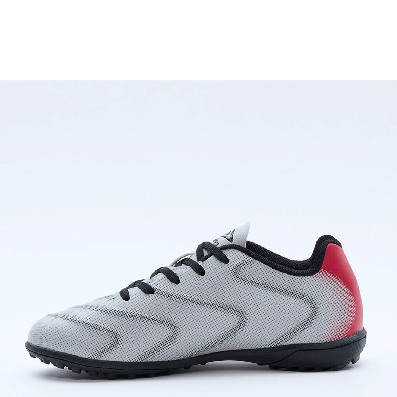 ZAPATILLAS NIÑO UMBRO FÚTBOL PASTO SINTÉTICO GRIS TOCCARE V TF - 3