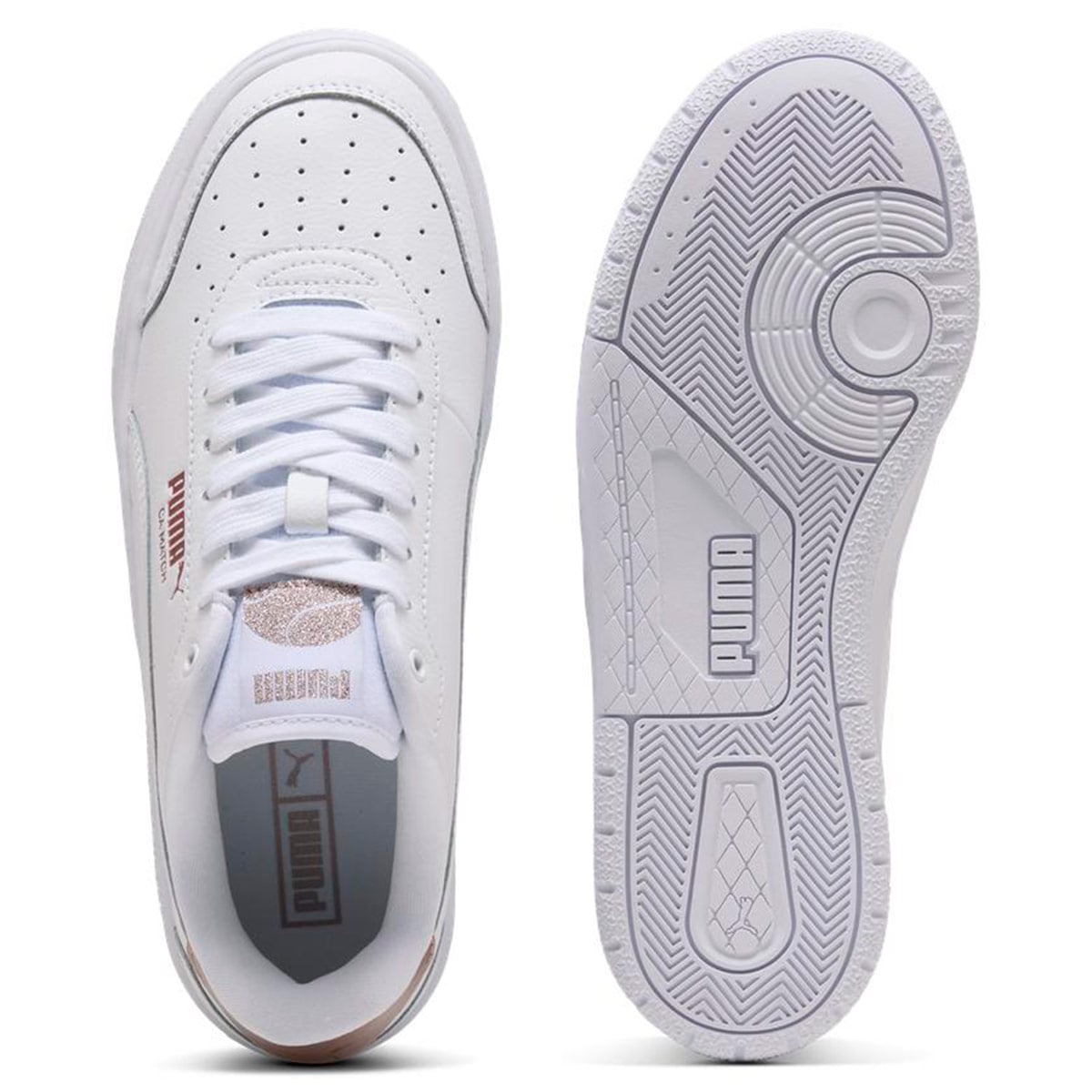 ZAPATILLAS MUJER PUMA JOGGING BLANCO CA MATCH METALLIC WNS - 4