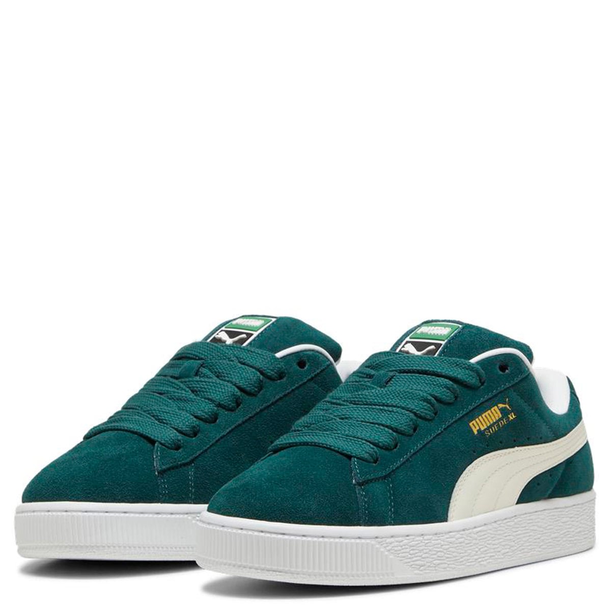 ZAPATILLA MUJER PUMA JOGGING VERDE SUEDE XL - 3