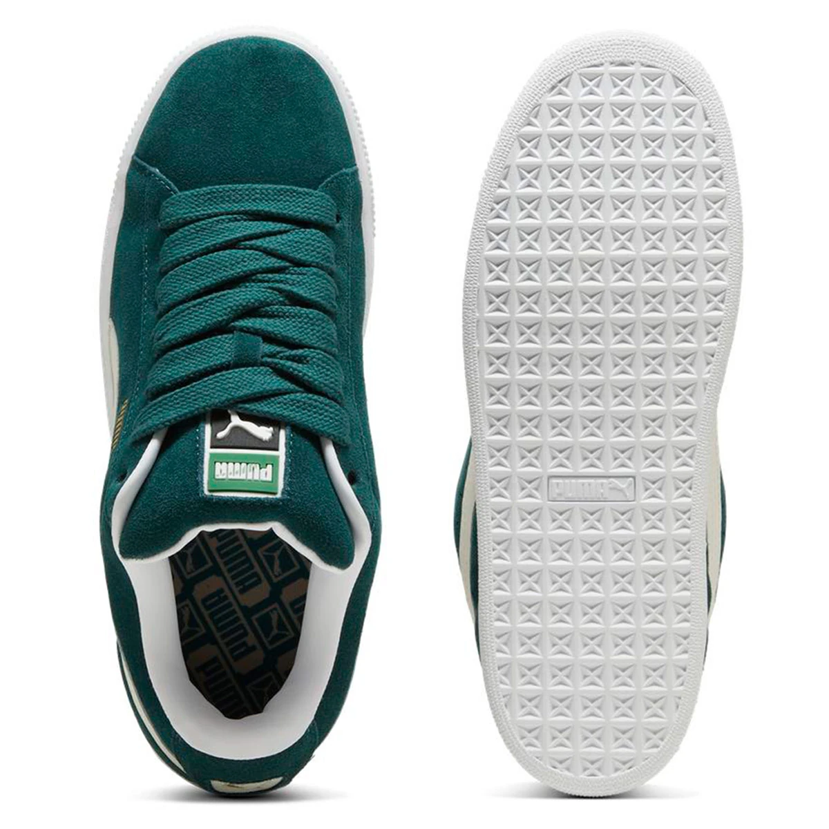 ZAPATILLA MUJER PUMA JOGGING VERDE SUEDE XL - 5