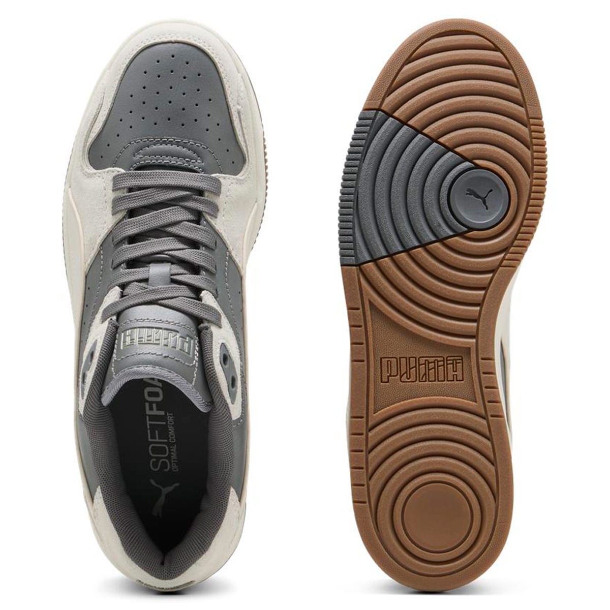 ZAPATILLAS HOMBRE PUMA JOGGING CREMA RBD BREAK LOW SD - 4