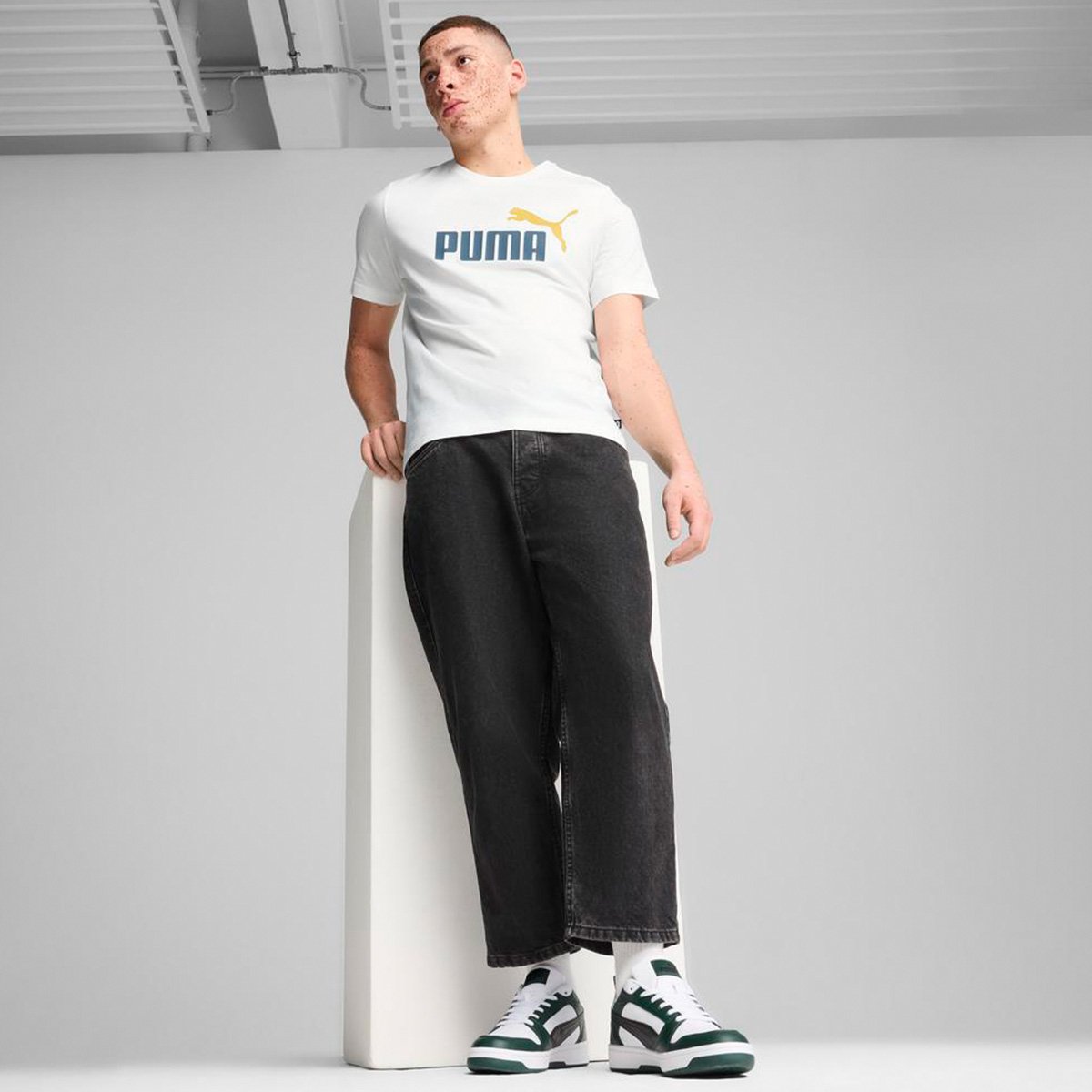 ZAPATILLAS HOMBRE PUMA URBANA VERDE REBOUND V6 LOW - 8