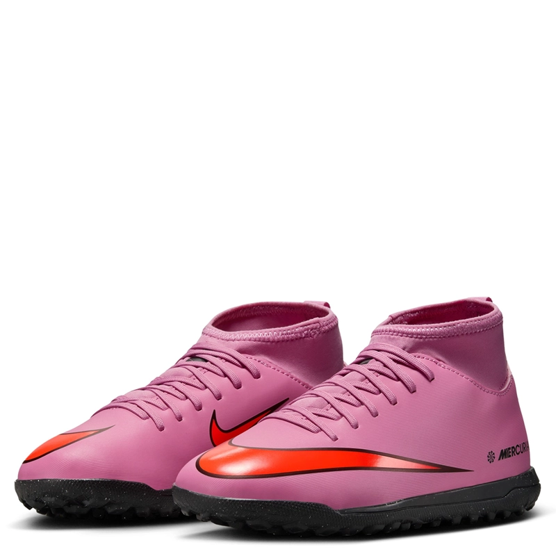 ZAPATILLAS NIÑO NIKE FUTBOL INDOOR ROSADO JR SUPERFLY 10 CLUB TF - 1