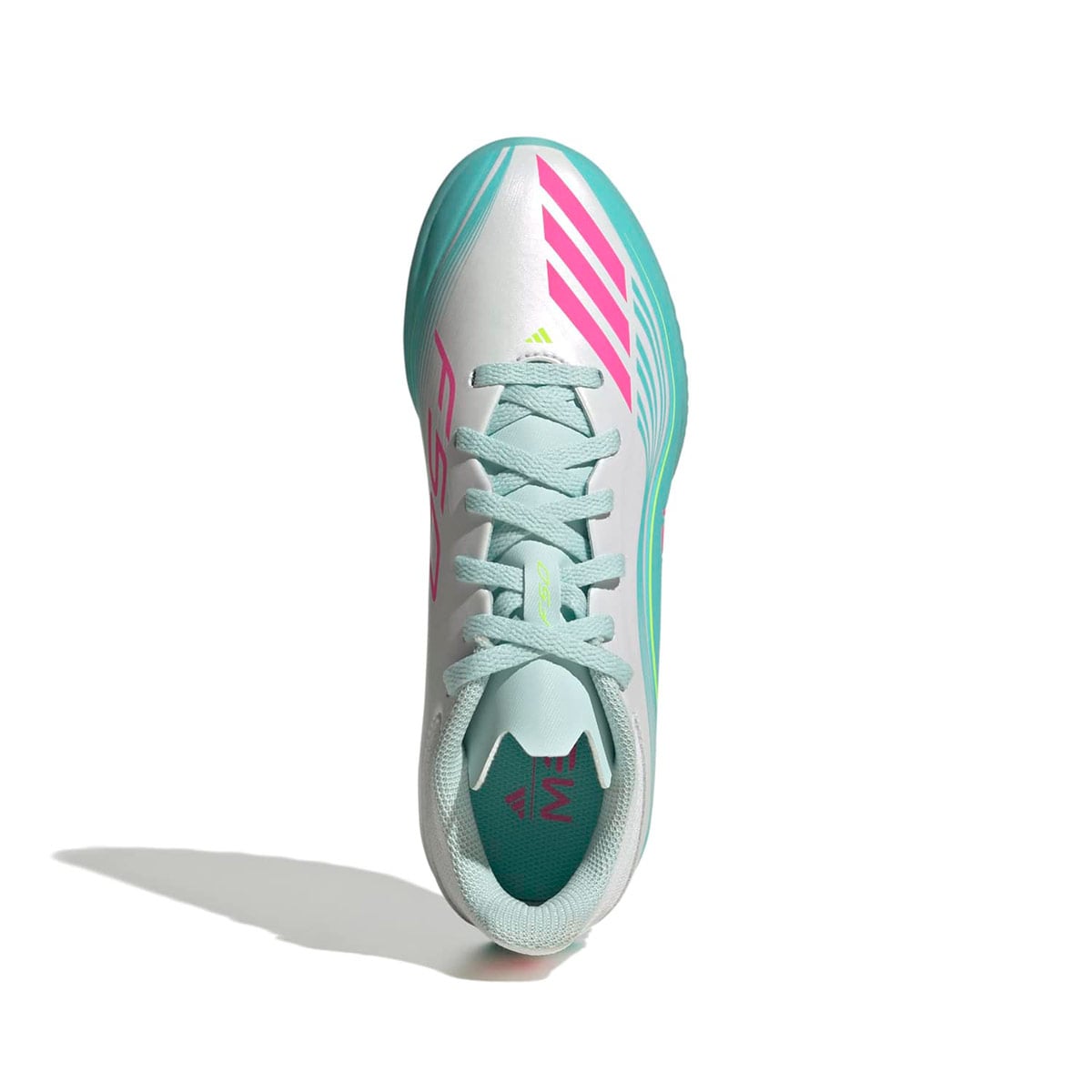 ZAPATILLAS NIÑO ADIDAS FÚTBOL PASTO SINTÉTICO BLANCO F50 MESSI LEAGUE - 1