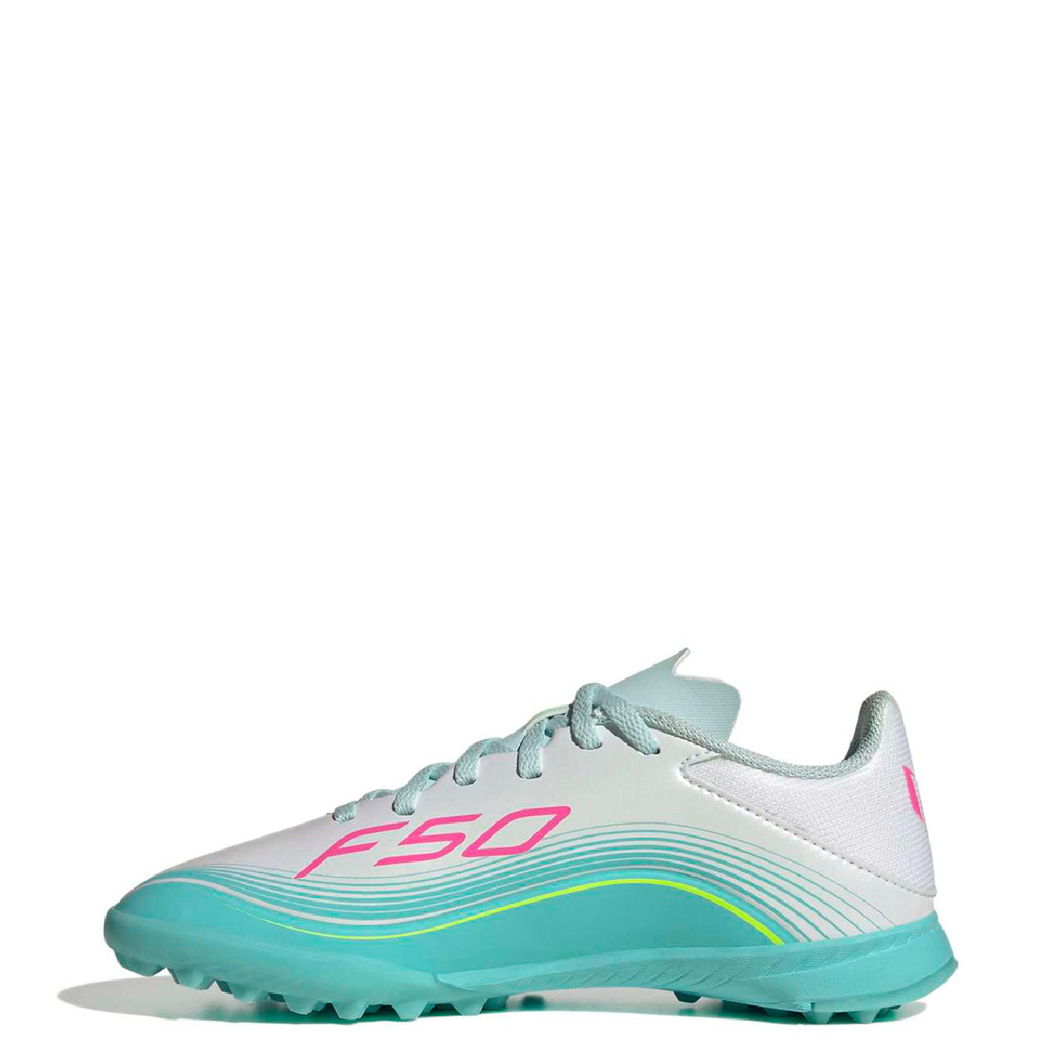 ZAPATILLAS NIÑO ADIDAS FÚTBOL PASTO SINTÉTICO BLANCO F50 MESSI LEAGUE - 3