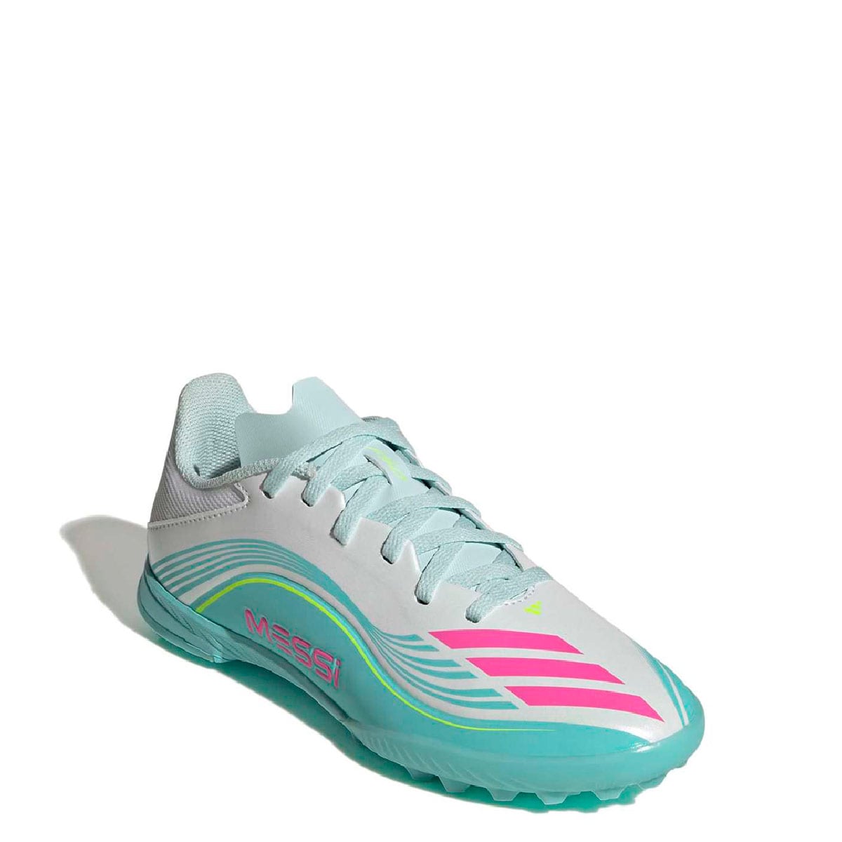 ZAPATILLAS NIÑO ADIDAS FÚTBOL PASTO SINTÉTICO BLANCO F50 MESSI LEAGUE - 4