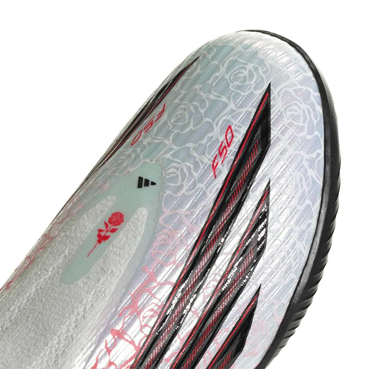 ZAPATILLAS NIÑO ADIDAS FÚTBOL PASTO SINTÉTICO BLANCO F50 LEAGUE LAMINE YAMAL0 - 6