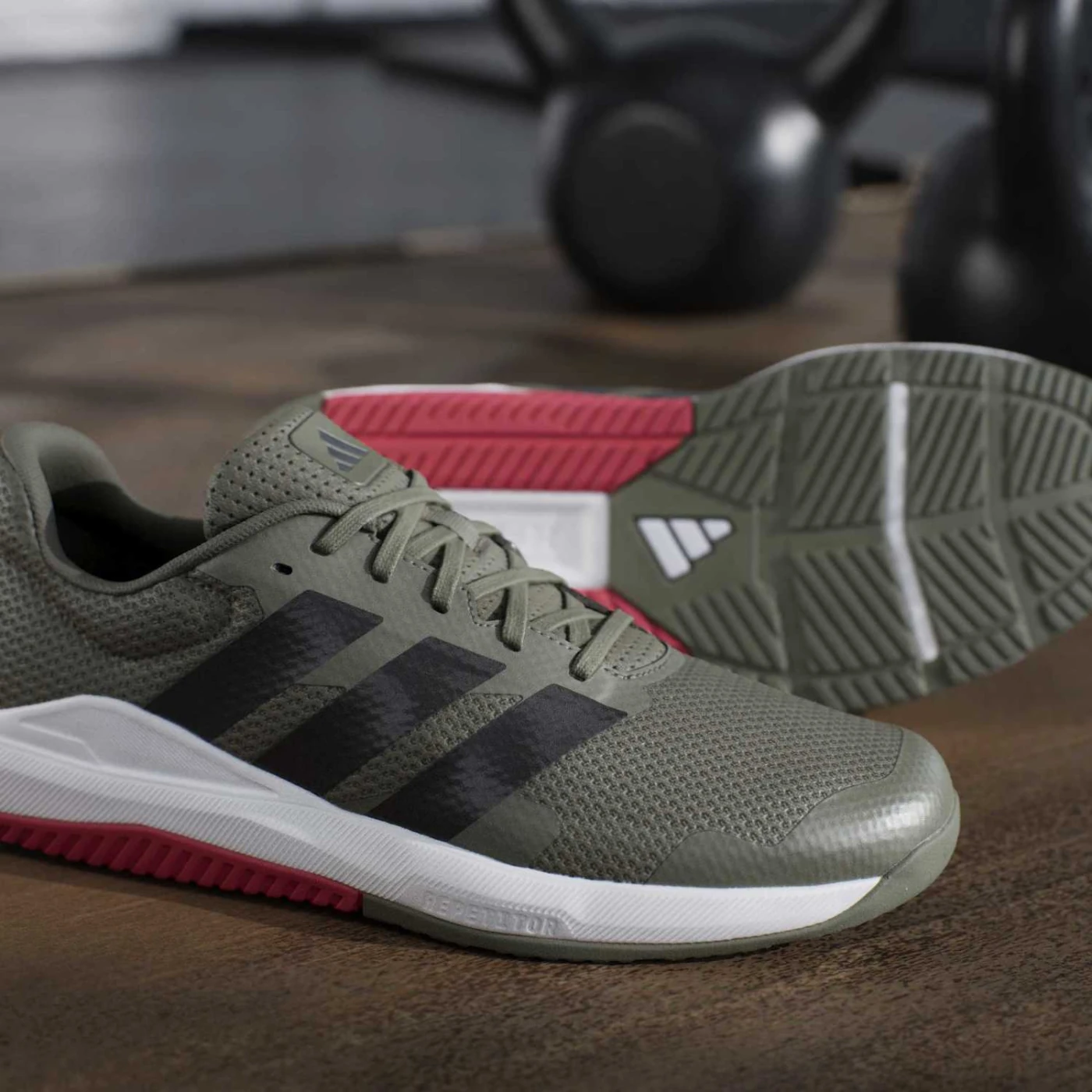 ZAPATILLAS HOMBRE ADIDAS CROSS TRAINING VERDE DROPSET BASE - 9