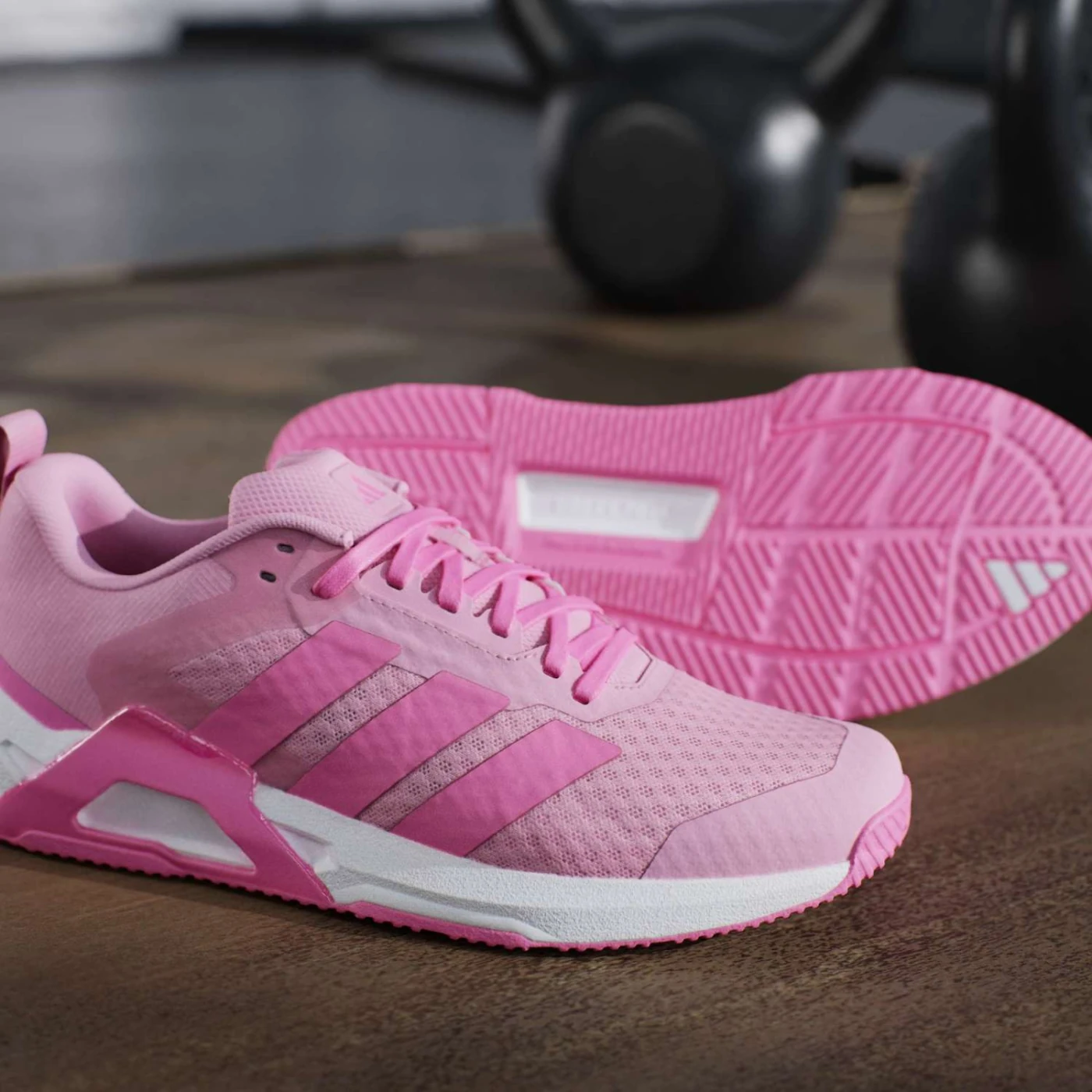 ZAPATILLAS MUJER ADIDAS CROSS TRAINING ROSADO DROPSET CONTROL - 9