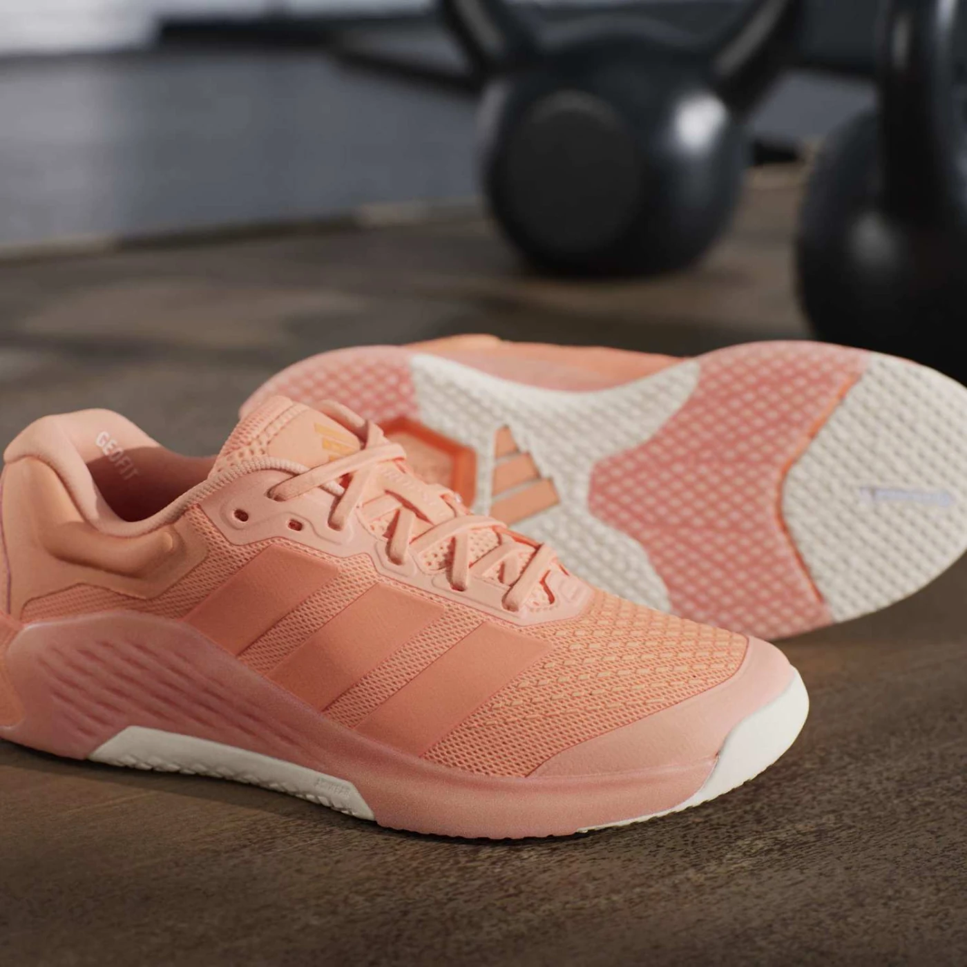 ZAPATILLAS MUJER ADIDAS CROSS TRAINING NARANJO DROPSET 4 - 9
