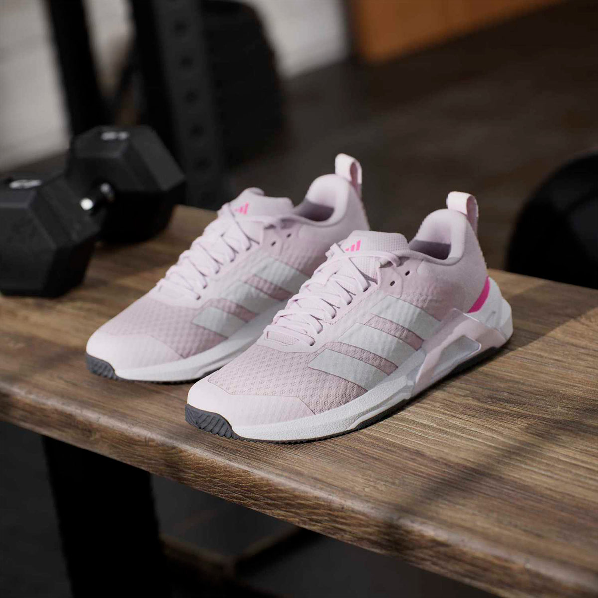 ZAPATILLAS MUJER ADIDAS CROSS TRAINING ROSADO DROPSET CONTROL - 2
