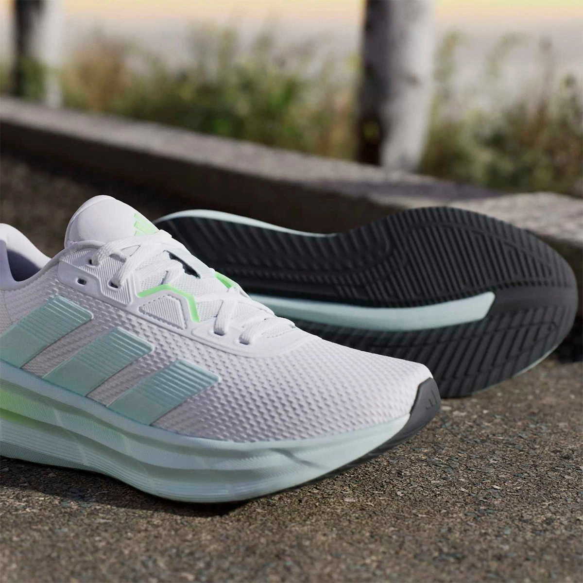 ZAPATILLAS MUJER ADIDAS RUNNING BLANCO GALAXY 7 - 8