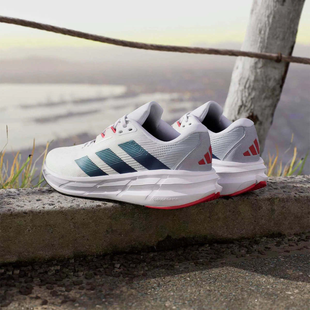 ZAPATILLAS HOMBRE ADIDAS RUNNING BLANCO QUESTAR 3 - 5
