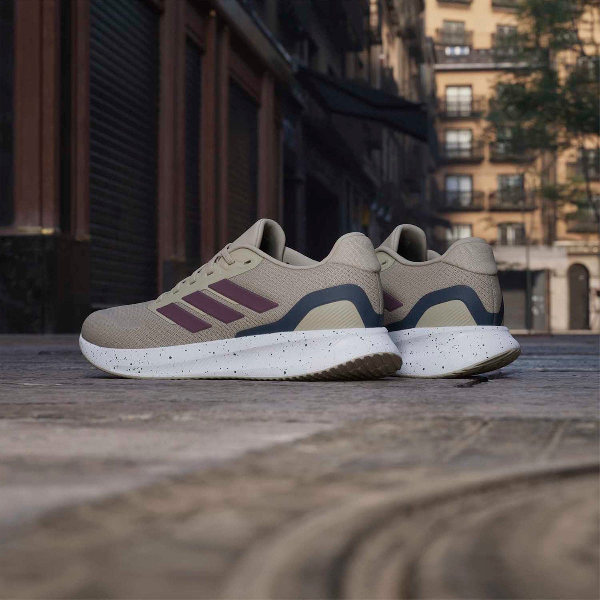 ZAPATILLAS HOMBRE ADIDAS RUNNING MARRÓN RUNFALCON 5 - 5