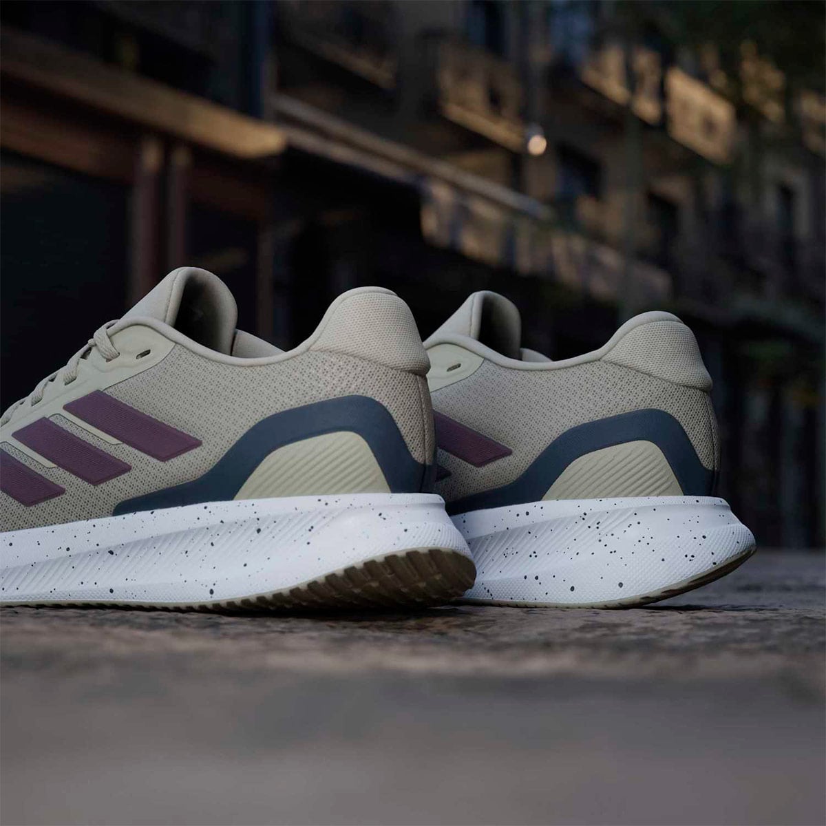 ZAPATILLAS HOMBRE ADIDAS RUNNING MARRÓN RUNFALCON 5 - 7