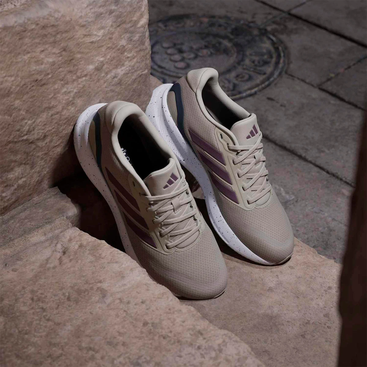 ZAPATILLAS HOMBRE ADIDAS RUNNING MARRÓN RUNFALCON 5 - 4