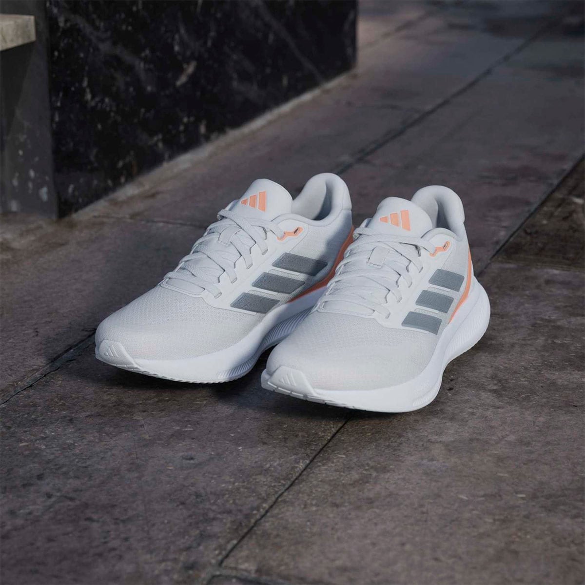 ZAPATILLAS MUJER ADIDAS RUNNING BLANCO RUNFALCON 5 - 7