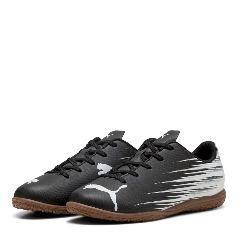 ZAPATILLAS NIÑO PUMA FÚTBOL FUTSAL NEGRO ATTACANTO II IT - 2