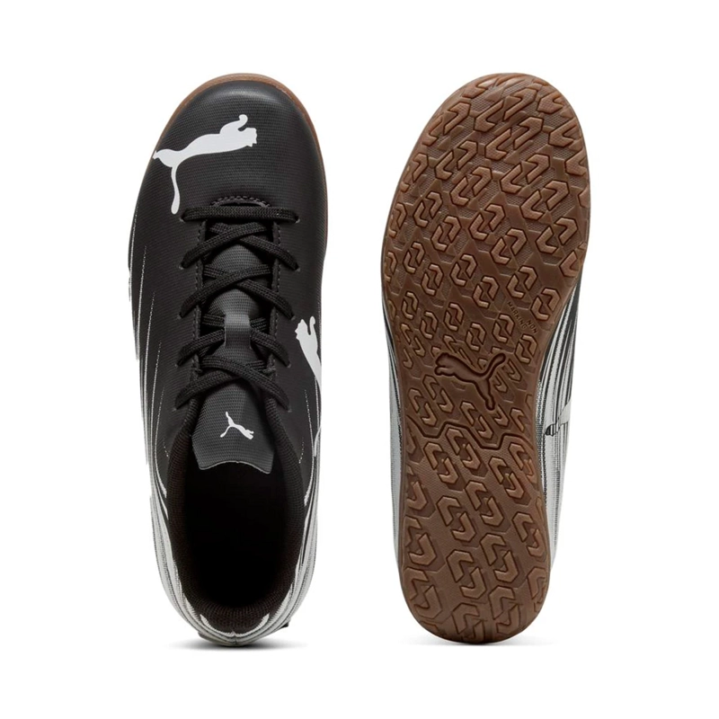 ZAPATILLAS NIÑO PUMA FÚTBOL FUTSAL NEGRO ATTACANTO II IT - 4
