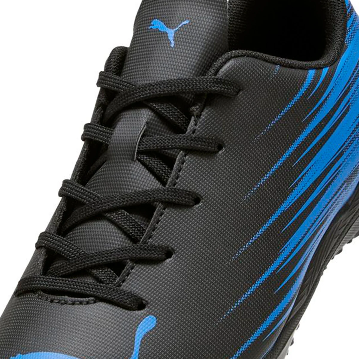 ZAPATILLAS UNISEX PUMA FÚTBOL PASTO SINTÉTICO NEGRO ATTACANTO II TT - 6