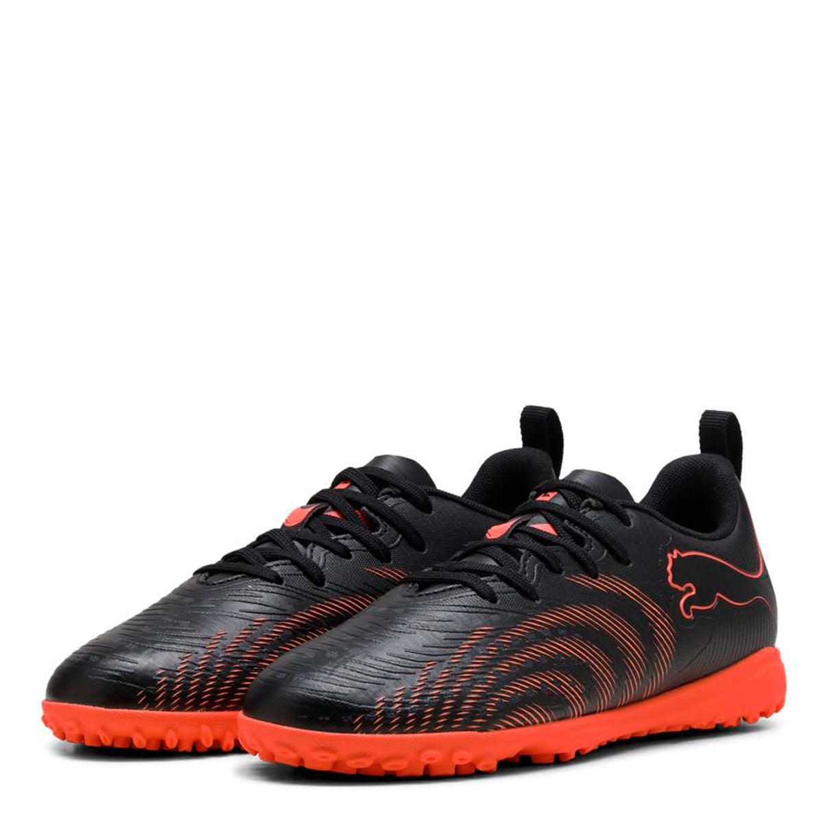 ZAPATILLAS NIÑO PUMA FÚTBOL PASTO SINTÉTICO NEGRO FUTURE 9 PLAY TT JR - 2