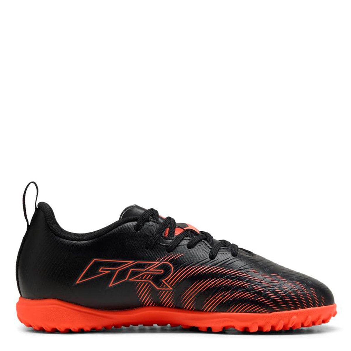 ZAPATILLAS NIÑO PUMA FÚTBOL PASTO SINTÉTICO NEGRO FUTURE 9 PLAY TT JR - 3