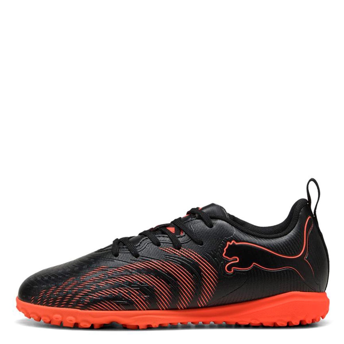 ZAPATILLAS NIÑO PUMA FÚTBOL PASTO SINTÉTICO NEGRO FUTURE 9 PLAY TT JR - 1