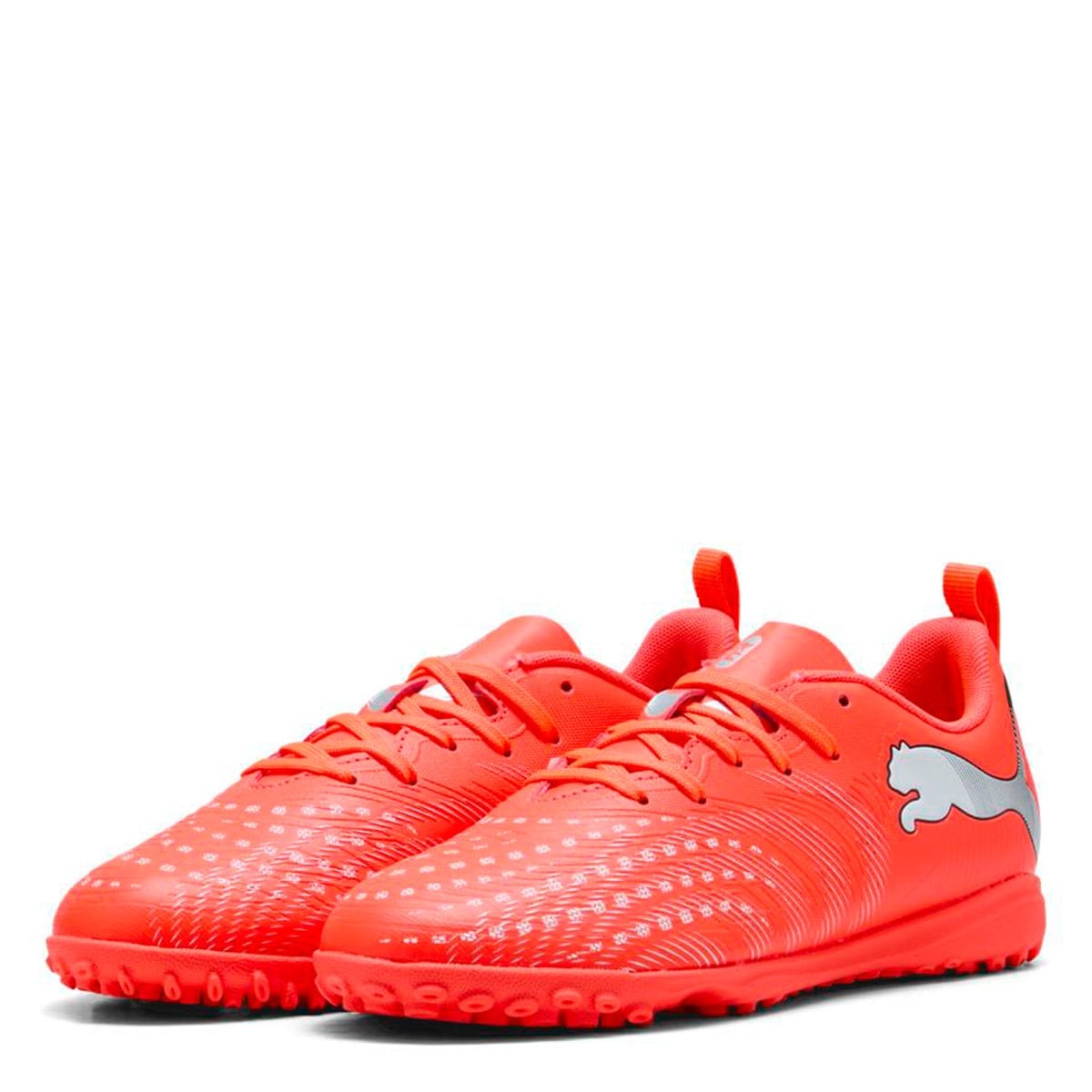 ZAPATILLAS NIÑO PUMA FÚTBOL PASTO SINTÉTICO ROJO FUTURE 9 PLAY TT JR - 2