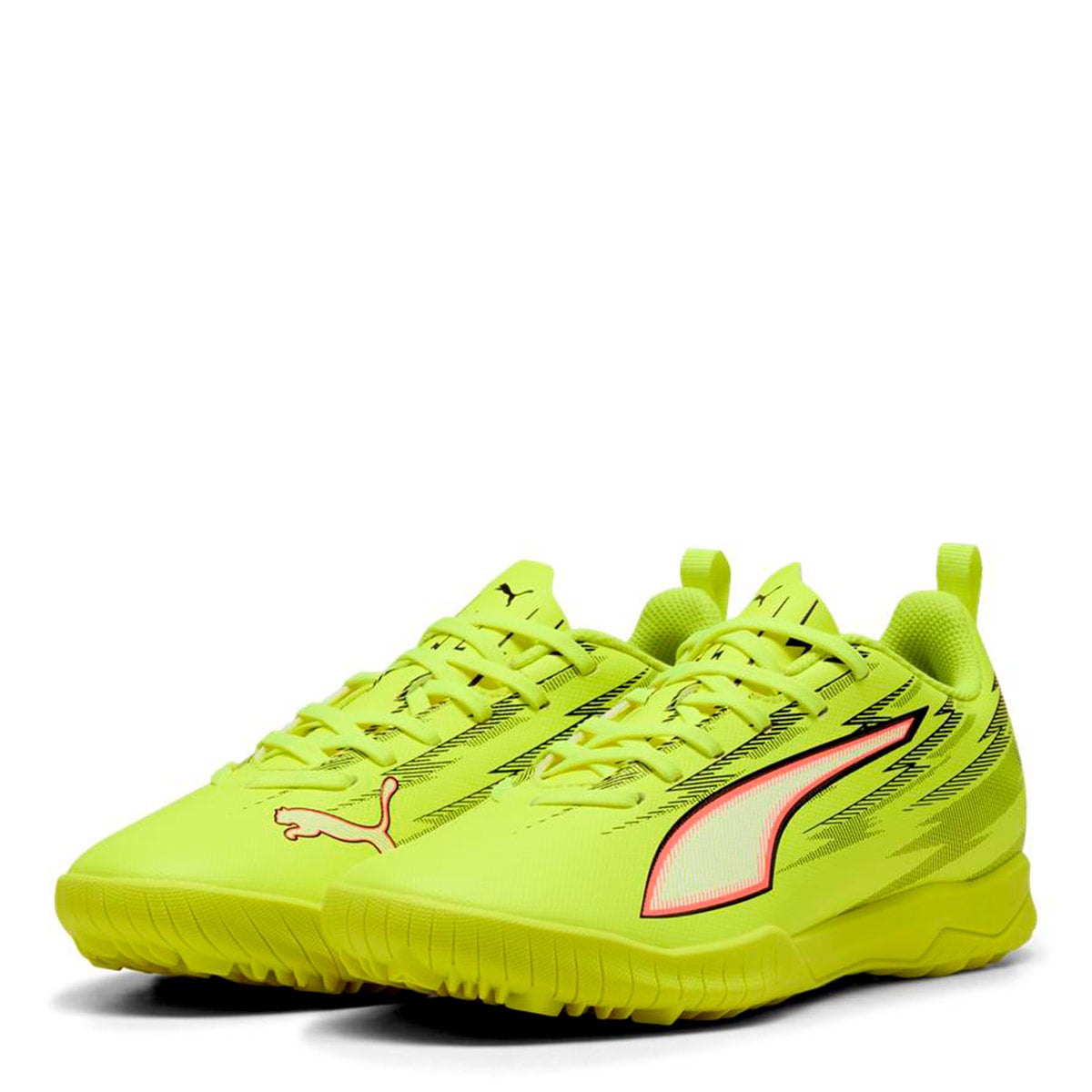 ZAPATILLAS NIÑO PUMA FÚTBOL PASTO SINTÉTICO AMARILLO ULTRA 6 PLAY TT JR - 2