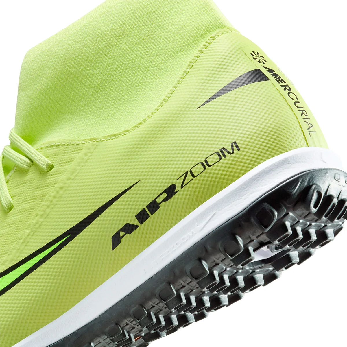 ZAPATILLAS HOMBRE NIKE FÚTBOL PASTO SINTÉTICO VERDE ZM SUPERFLY 10 ACADEMY TF - 5