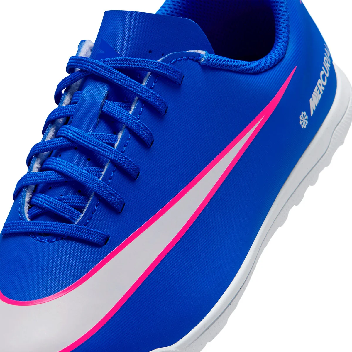 ZAPATILLAS NIÑO NIKE FÚTBOL PASTO SINTÉTICO AZUL JR VAPOR 16 CLUB TF - 4